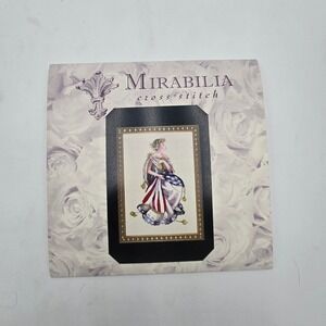 CHART ONLY 2026 Mirabilia Queen Freedom Corbett Cross Stitch Pattern MDL6426